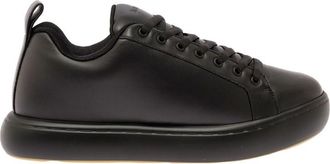 Bottega Veneta Black Lace Up Sneakers