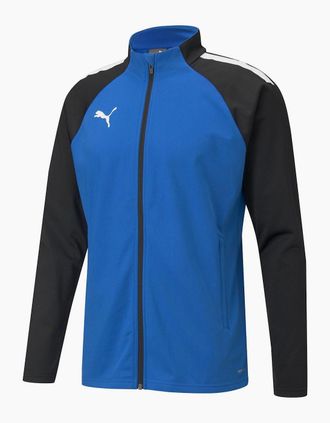 Puma Mens Mens Teamliga Training Jacket Tracksuit Top - Blue - Size: 38/Regular