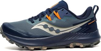 Saucony Peregrine 14 All Terrain Mens Running Shoes - Navy - Size UK 12