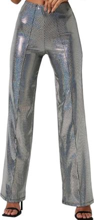 Motel Rocks Pista Trouser In Silver