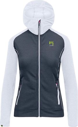 Karpos Blauwe Ombre Volledige Rits Hoodie - Dames - Outdoorjassen - Veelkleurig - S - Fitness
