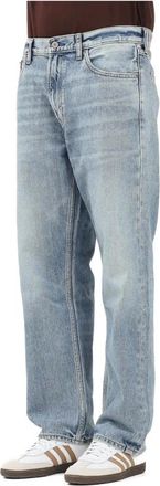 Calvin Klein Jeans 90s Straight Jeans - Heren - Regular Fit Jeans - Blauw - W34 - Katoen - Jeans