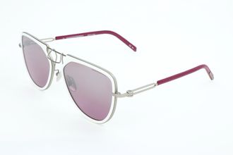 Calvin Klein Unisex 57 mm White Sunglasses