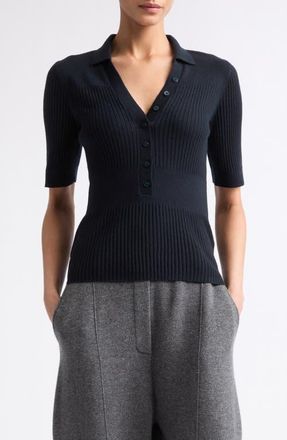 Lisa Yang Malie Cashmere Pullover Sweater in Navy at Nordstrom, Size 0