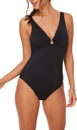 Andie Swim The Bonita One-Piece Swimsuit in Black at Nordstrom Rack, Size Small
