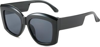 Generic Large Frame Men Sunglasses Vacation Women Outdoor Sports Sun Glasses(Black)