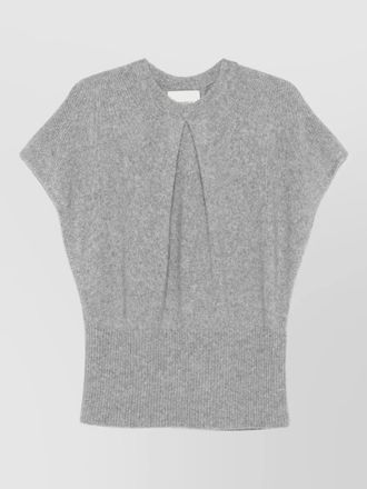 Lisa Yang annelie sweater keyhole detail soft texture