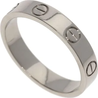 Cartier White Gold (18K) Band Ring (Pre-Owned)