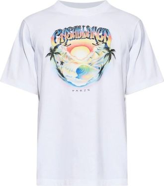 Casablanca Hombre, Camisetas, Blanco, Talla: S