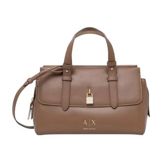 A|X Armani Exchange Bolso de mano Taylor M - Bags - Mujer - Beige - ONE SIZE