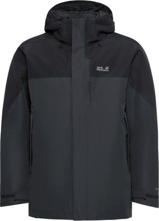Jack Wolfskin Romberg 2 3in1 Jacket Doppeljacke f&uuml;r Herren | schwarz