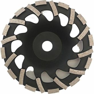 OEM Meule Diamant&eacute;e - 180 Mm - Al&eacute;sage 22 23 Mm - Hauteur Segment 5 Mm - Pour Chape Asphalte Cr&eacute;pi - 1 Pi&egrave;ce