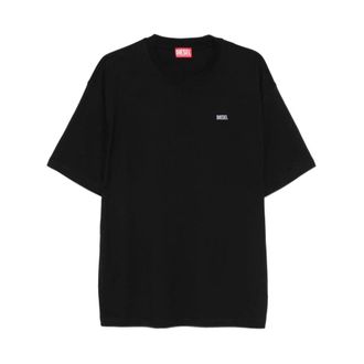 Diesel T-Shirts, male, Black, Size: XL Diesel T-shirts and Polos Black