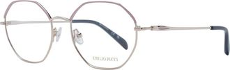 Emilio Pucci Pink Metal Glasses Womens (Frames)