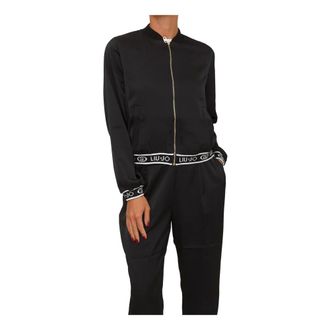 Liu Jo Bomber Jackets, female, Black, XS, Giacca