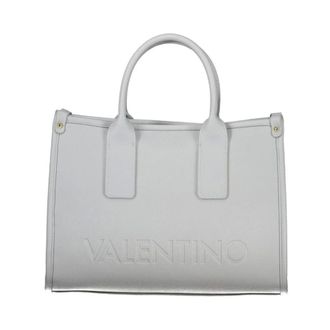 Valentino Handbags, female, Blue, Size: ONE SIZE Polyethylene Handbag with Sleek Design
