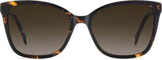 Carolina Herrera HER 0273/S 086/HA Womens Sunglasses Tortoiseshell Size 56