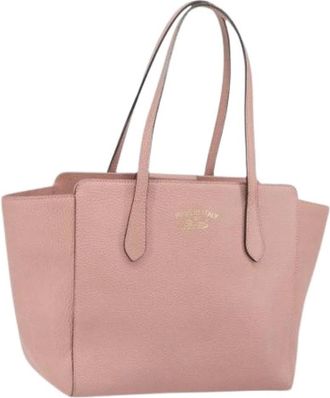 Gucci Pre-owned Tote Bags, female, Pink, Size: ONE SIZE Pre-owned Vintage Tote Bag