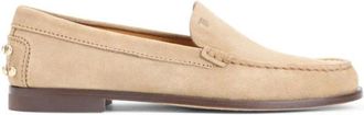 Tod's Gommino Rijlaarsjes - Dames - Loafers - Beige - 36 EU - Leer - Schoenen