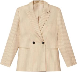 Isabel Marant Dames, Jassen, Beige, Maat: S Zijde