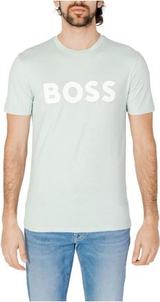 HUGO BOSS Uomo, Top, Verde, L, new