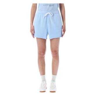 Polo Ralph Lauren Short Shorts, female, Blue, Size: XS Drawstring Shorts