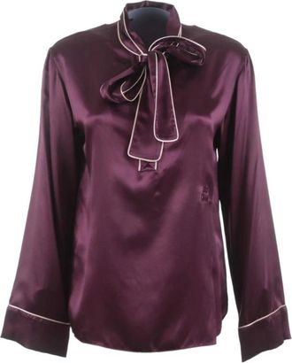 Dolce & Gabbana Mujer, Blusas y Camisas, Púrpura, Talla: S