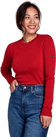 Armor Lux Armor Lux Womens Paimpol Sweater, Emerald, UK 18