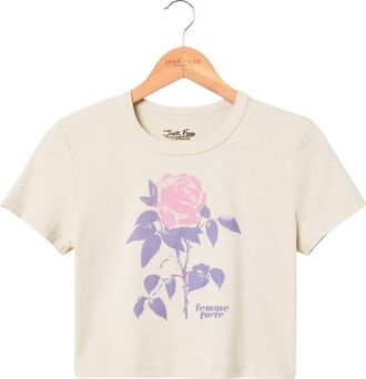 Junk Food Slim Fit Baby Tee