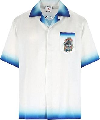 Casablanca Camicia - Heren - Korte mouwen Overhemden - Veelkleurig - L - Overhemden