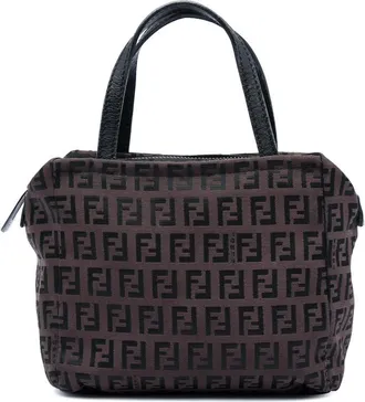Fendi Pre-owned Fendi Zucchino Canvas Handbag Ladies 1BQK8AWGWBDGUQQN