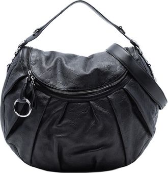 Gucci Pre-owned Gucci Guccissima Icon Bit Satchel Ladies 228584 002123