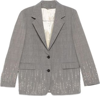 Golden Goose Womens Wool Single-Breasted Jacket