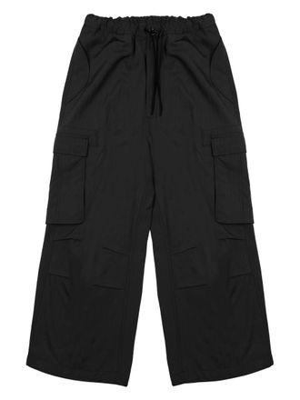 Nine In The Morning Lucien Wool Blend Drawstring Cargo Pants