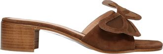 Sangiorgio Heeled Mule - female - Sangiorgio - Heeled Mules - Brown - 6 UK - Shoes