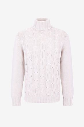 Fedeli Pullover mit Rollkragen aus Kaschmir