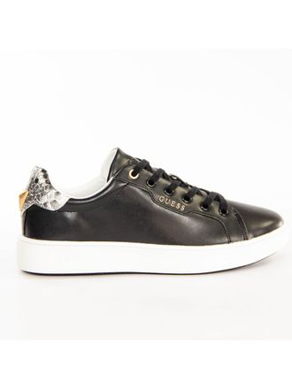 Guess damessneaker met klassieke gouden driehoek