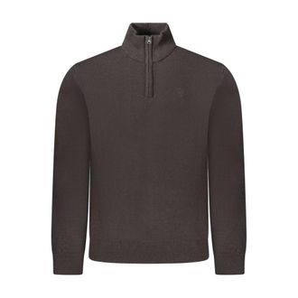 North Sails Black Acrylic Mens Sweater