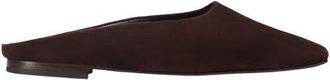 Margaux Eyewear The Clara Mules in Espresso Suede at Nordstrom, Size 35.5
