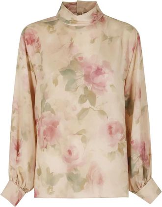 Magda Butrym Ss 26 Blouse 13 - Dames - Blouses - Veelkleurig - 2XS - Katoen - Overhemden