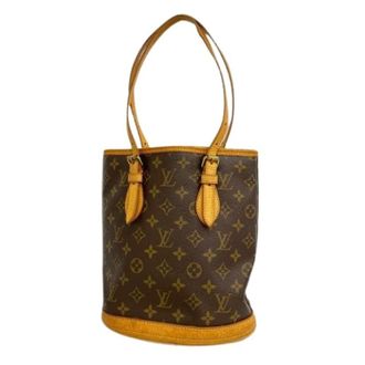 Louis Vuitton Pre-owned Bucket Bags, female, Brown, Size: ONE SIZE Pre-owned Vintage Canvas Tote
