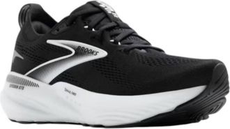 Brooks Womens Glycerin Gts 22 Shoes In Black/grey/white