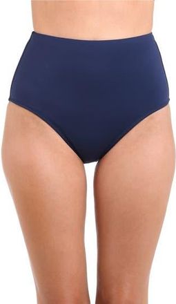 La Blanca Luxe Ultra High Waist Compression Swim Bottoms in Indigo at Nordstrom Rack, Size 10