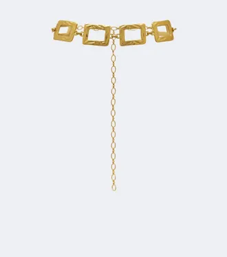 Zimmermann Gold-plated chain belt