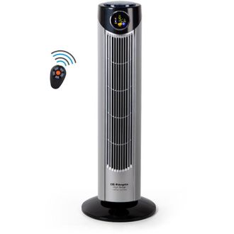 Orbegozo Orbegozo - Ventilador De Torre I&oacute;nico Twm 1010, 3 Velocidades, Oscilante, Mando A Distancia, Fnd Display, 45 W