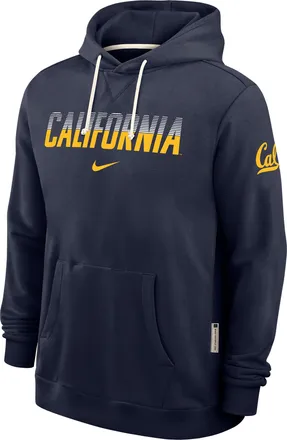 Nike Cal Berkely Sideline Nike Mens Dri-FIT Pullover Hoodie in Blue | IV9835-421
