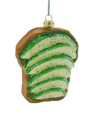 Cody Foster & Co. Handmade Avocado Toast Ornament