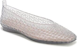 Naturalizer Carla Jelly Flat in Clear at Nordstrom, Size 12