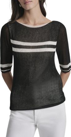 DKNY Dkny Lightweight Striped Sweater