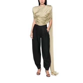 Darkpark Darkpark, Dames, Broeken, Zwart, Maat: 2XS